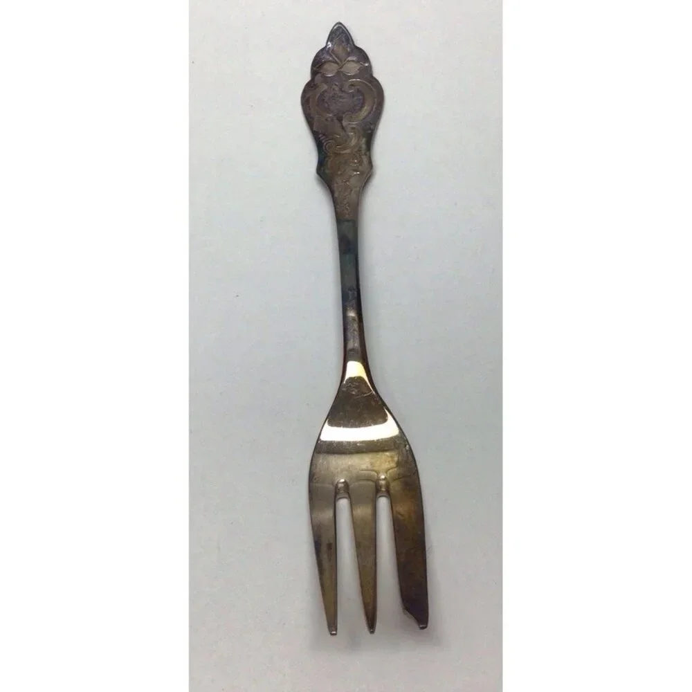 Kochberg Bestecke Hartglanz Silverplate Appetizer Mini Forks In Box Silber 90g